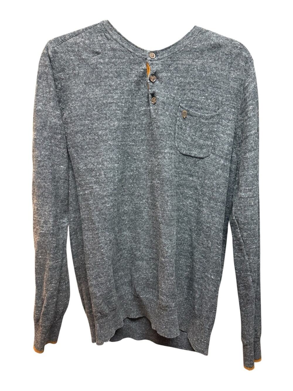 PME Legend Premium Linen & Tencel Henley – Rugged Aviator Style Men Large